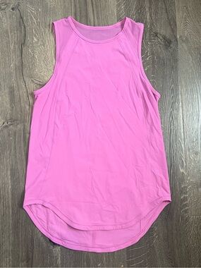Lululemon Women's Pink Sleeveless Active Tank Top